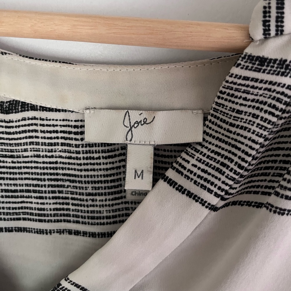 Silk blouse from Joie collection.
